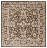 Safavieh Hazel 500 6'-0" x 6'-0" Rug in Brown / Ivory
