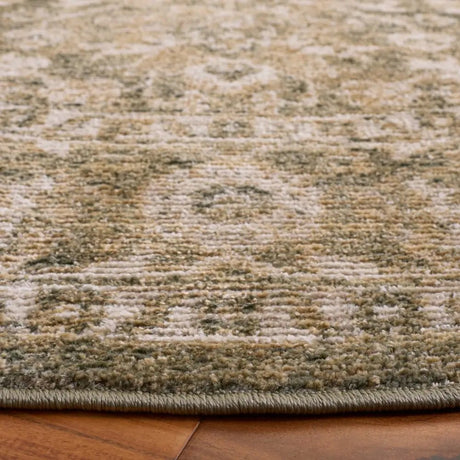 Safavieh Hazel 500 6'-0" x 6'-0" Rug in Green / Beige