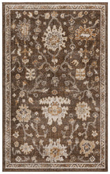 Safavieh Hazel 500 3'-0" x 5'-0" Rug in Brown / Ivory
