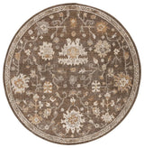 Safavieh Hazel 500 6'-0" x 6'-0" Rug in Brown / Ivory