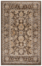Safavieh Hazel 500 3'-0" x 5'-0" Rug in Brown / Ivory