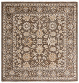 Safavieh Hazel 500 6'-0" x 6'-0" Rug in Brown / Ivory