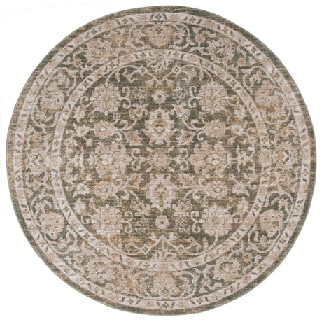 Safavieh Hazel 500 6'-0" x 6'-0" Rug in Green / Beige