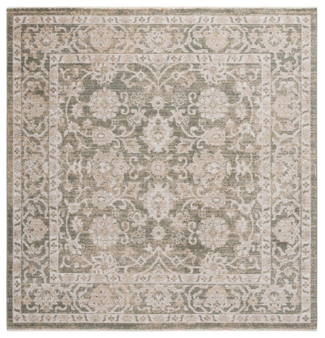 Safavieh Hazel 500 6'-0" x 6'-0" Rug in Green / Beige