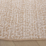 Safavieh Hazel 500 6'-0" x 6'-0" Rug in Beige / Ivory