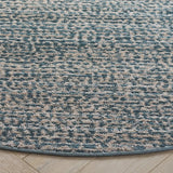 Safavieh Hazel 500 6'-0" x 6'-0" Rug in Aqua / Beige