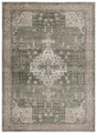 Safavieh Hazel 500 4'-0" x 6'-0" Rug in Green / Beige