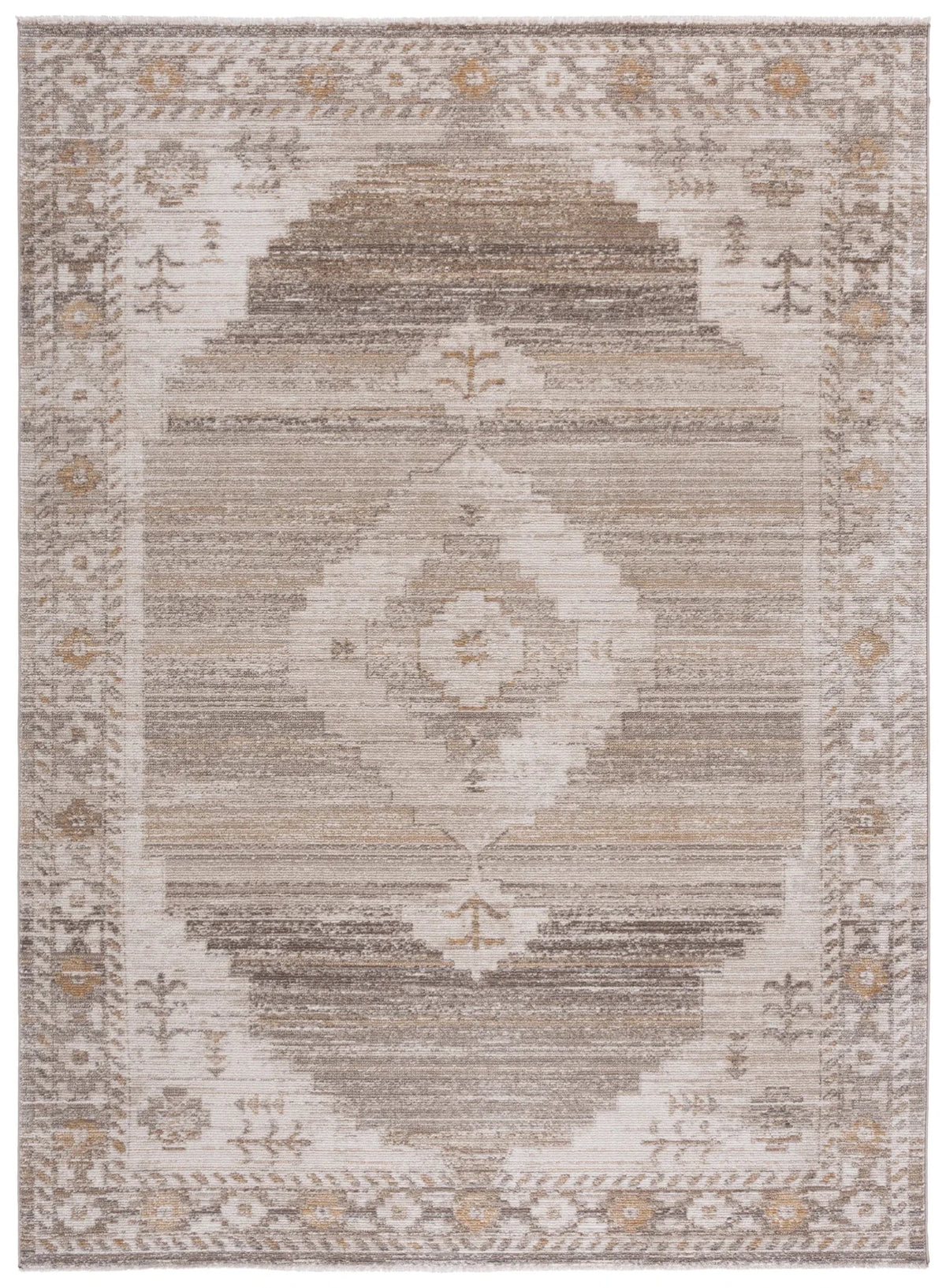 Safavieh Hazel 500 4'-0" x 6'-0" Rug in Beige / Ivory