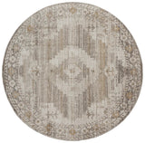 Safavieh Hazel 500 6'-0" x 6'-0" Rug in Beige / Ivory