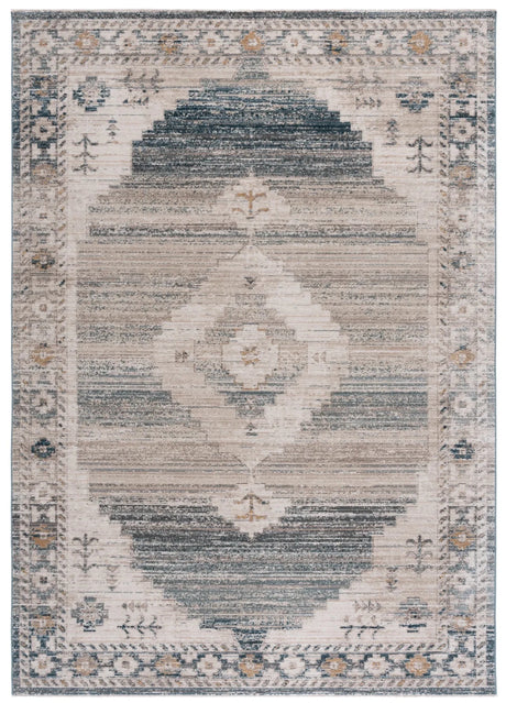 Safavieh Hazel 500 4'-0" x 6'-0" Rug in Blue / Beige
