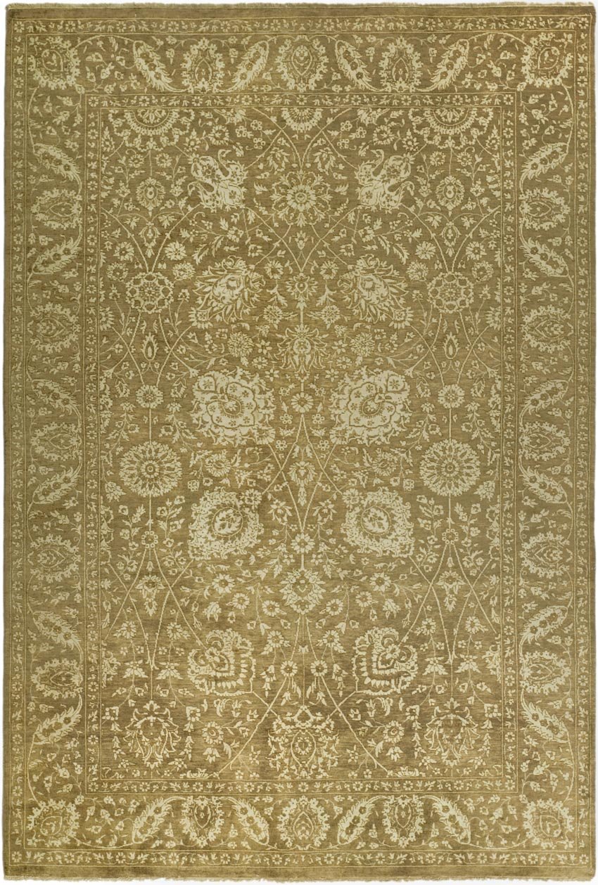 Safavieh Heirloom Hl449A Dark Beig/Ivory Rug - Safavieh - hl449a - 4