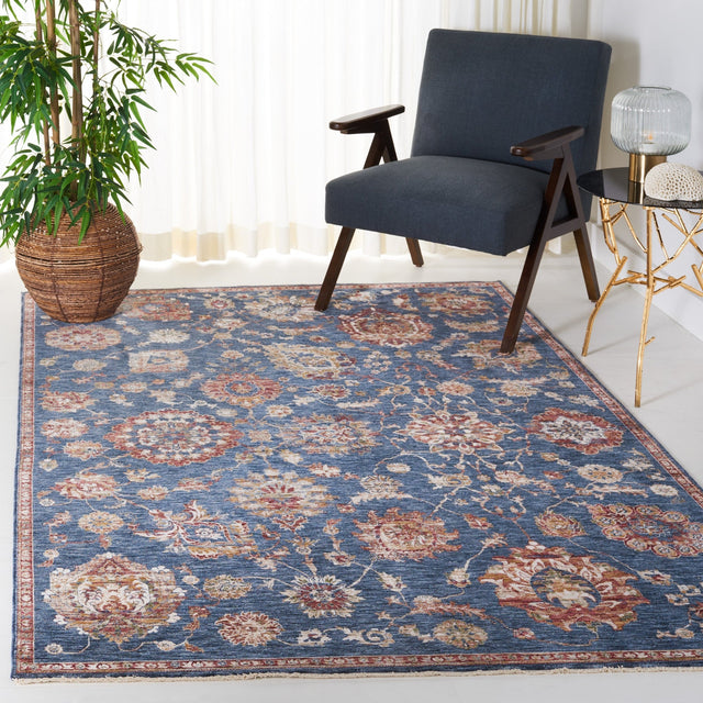 Safavieh Heirloom Hrl718N Navy/Beige Rug - Safavieh - hrl718n - 4