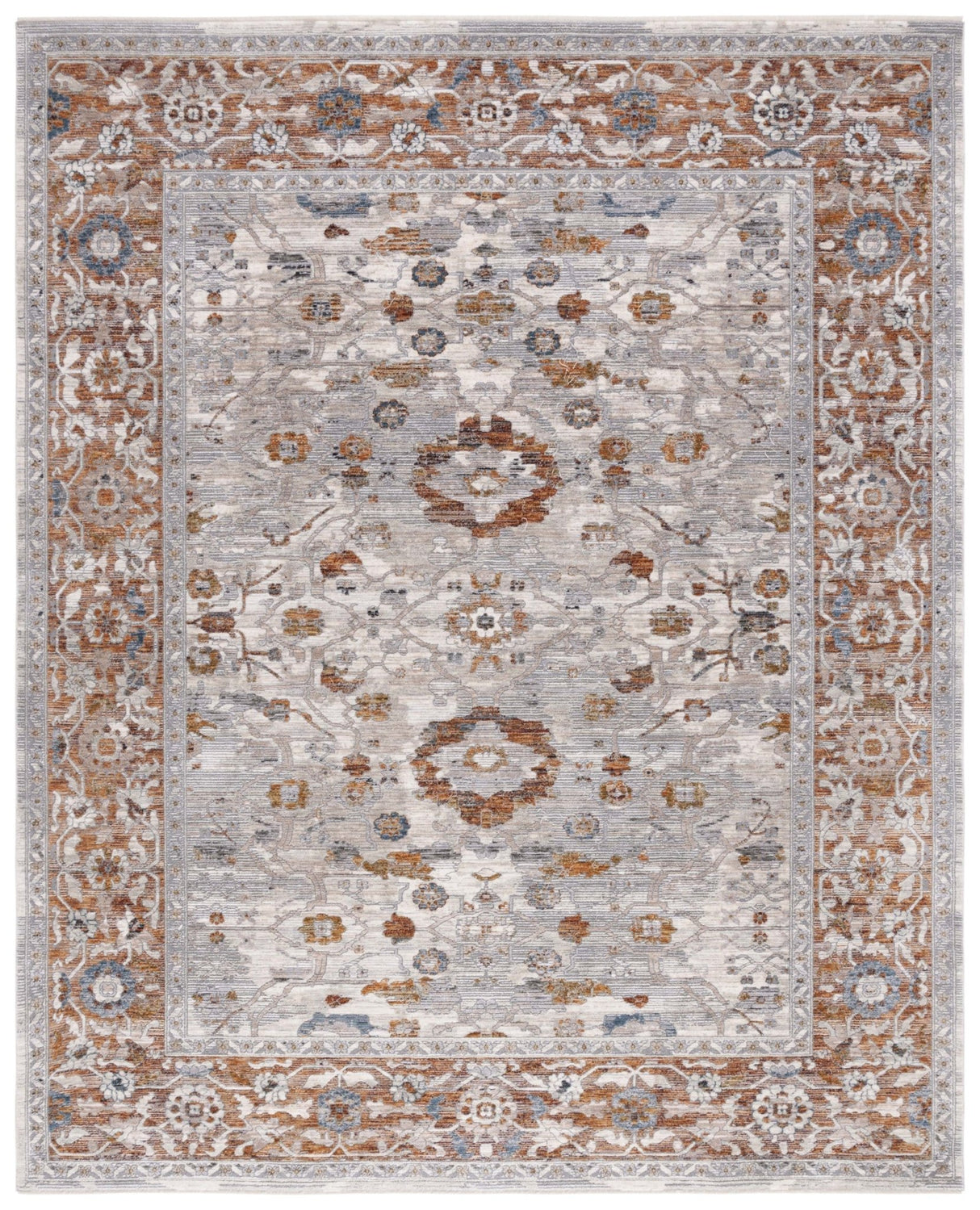Safavieh Heirloom Hrl726P Rust/Blue Rug - Safavieh - hrl726p - 4