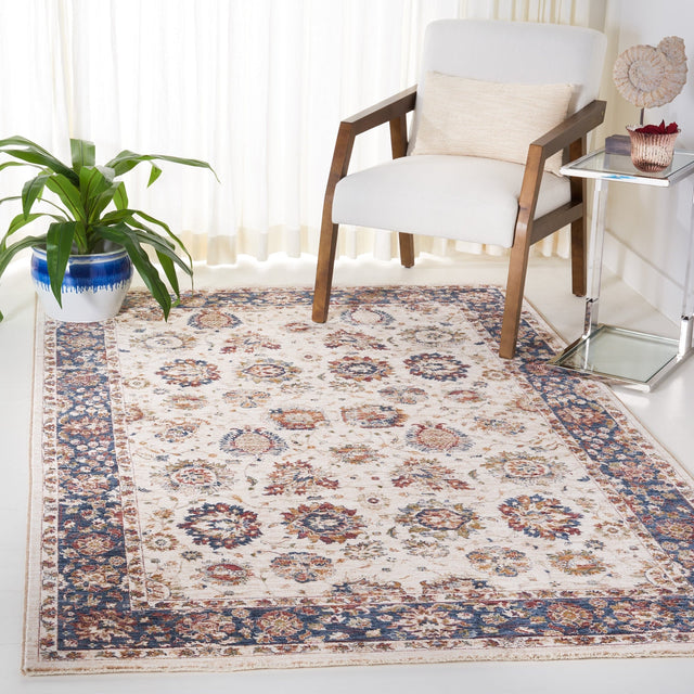 Safavieh Heirloom Hrl794A Ivory/Navy Rug - Safavieh - hrl794a - 4