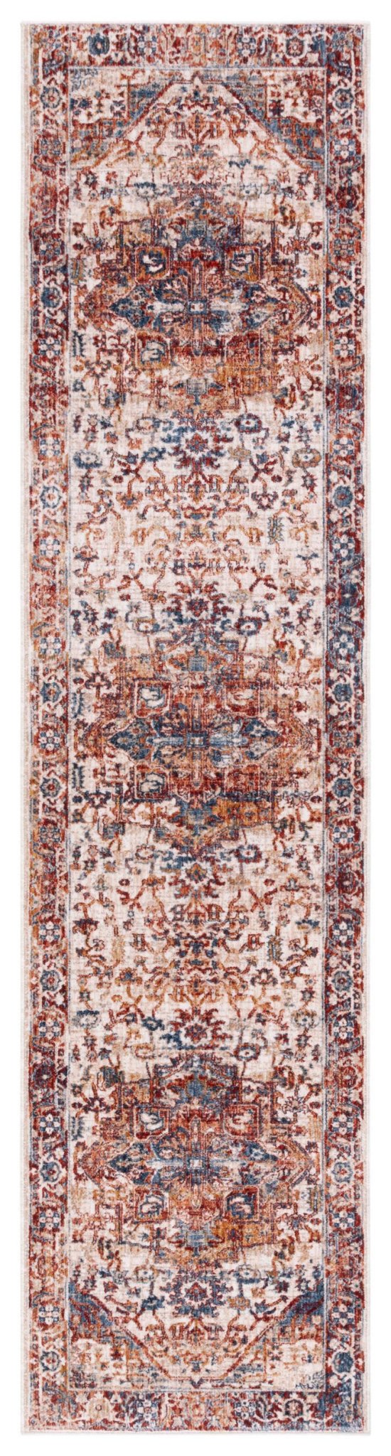 Safavieh Heirloom Hrl796A Ivory/Blue Rust Rug - Safavieh - hrl796a - 28