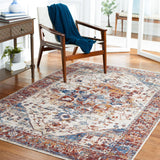 Safavieh Heirloom Hrl796A Ivory/Blue Rust Rug - Safavieh - hrl796a - 4