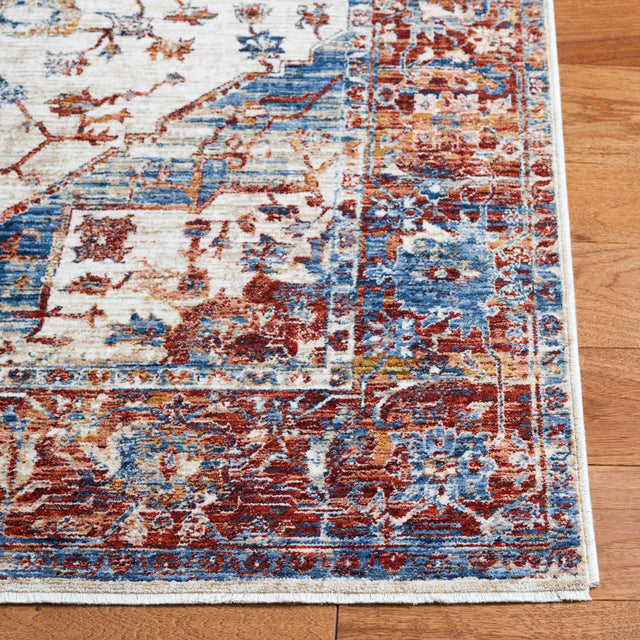 Safavieh Heirloom Hrl796A Ivory/Blue Rust Rug - Safavieh - hrl796a - 7r