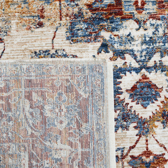 Safavieh Heirloom Hrl796A Ivory/Blue Rust Rug - Safavieh - hrl796a - 7r
