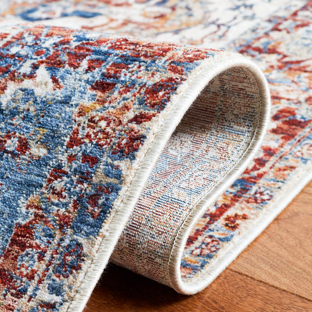 Safavieh Heirloom Hrl796A Ivory/Blue Rust Rug - Safavieh - hrl796a - 7r