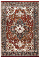 Safavieh Herat Hrt301Q Red/Ivory Rugs - Safavieh - hrt301q - 4
