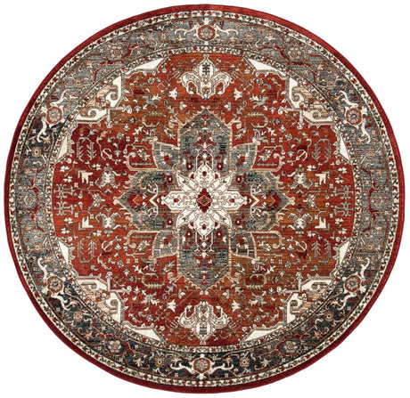 Safavieh Herat Hrt301Q Red/Ivory Rugs - Safavieh - hrt301q - 7r