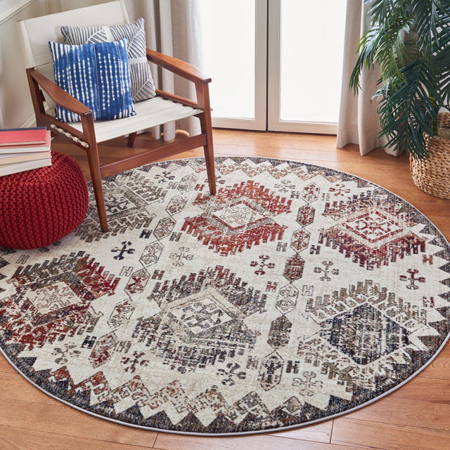 Safavieh Herat Hrt319A Cream/Grey Rugs - Safavieh - hrt319a - 7r