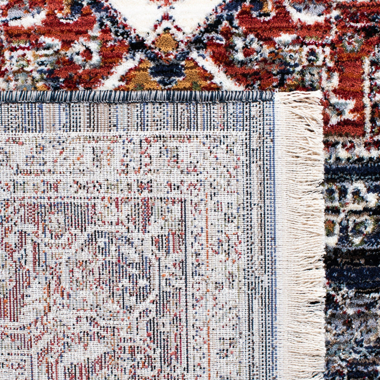 Safavieh Herat Hrt321N Navy/Red Rugs - Safavieh - hrt321n - 7r