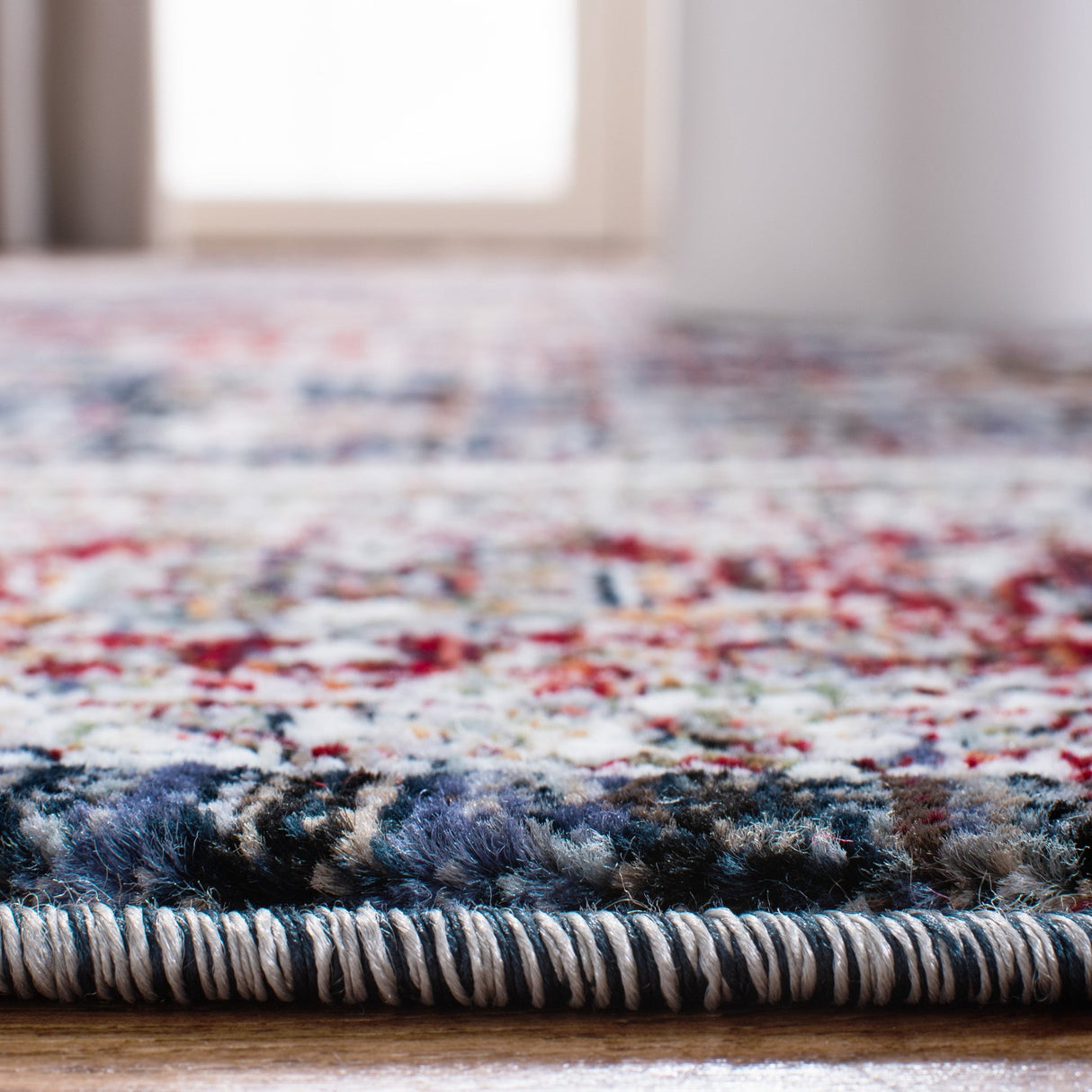 Safavieh Herat Hrt321N Navy/Red Rugs - Safavieh - hrt321n - 7r