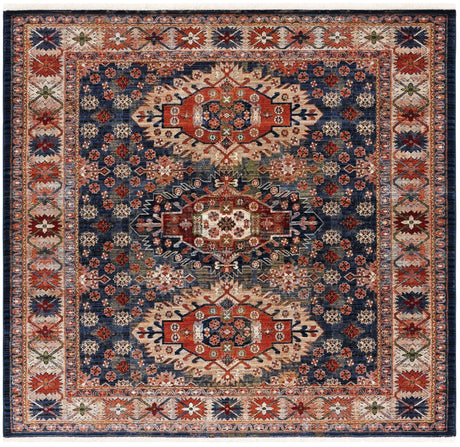 Safavieh Herat Hrt355A Cream/Rust Rugs - Safavieh - hrt355a - 7sq
