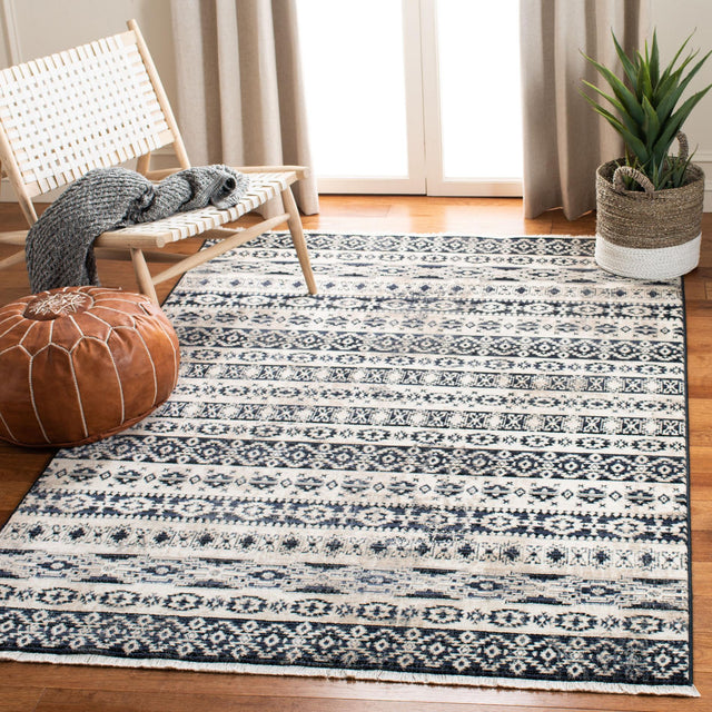 Safavieh Herat Hrt370G Ivory/Black Rugs - Safavieh - hrt370g - 4