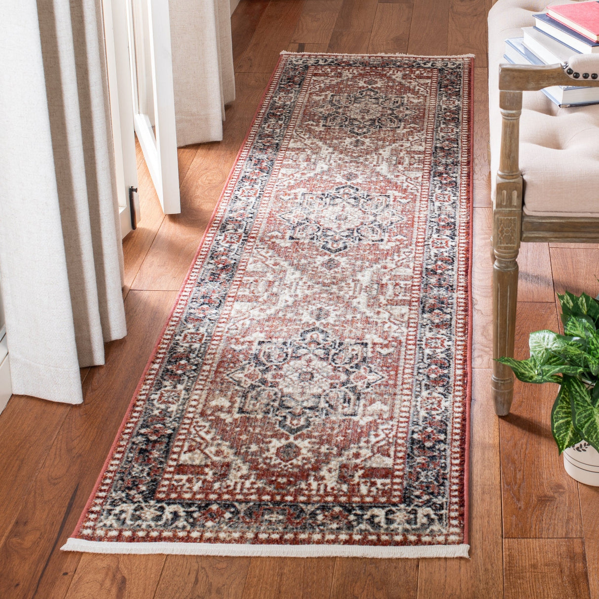 Safavieh Herat Hrt392A Rust/Creme Rugs - Safavieh - hrt392a - 28