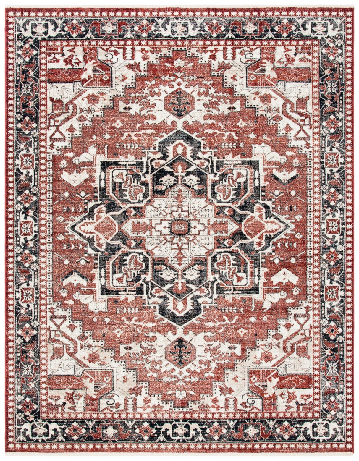 Safavieh Herat Hrt395P Rust/Black Rugs - Safavieh - hrt395p - 28