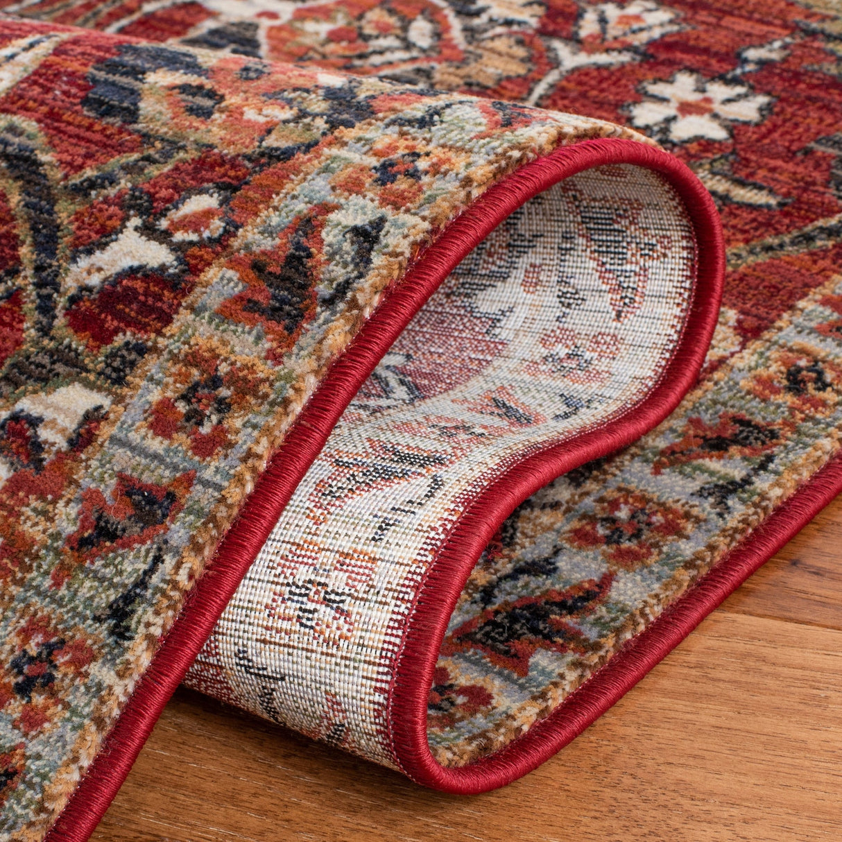 Safavieh Herat Hrt396P Rust/Ivory Rugs - Safavieh - hrt396p - 7r