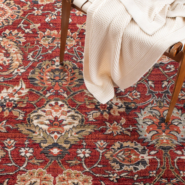 Safavieh Herat Hrt396P Rust/Ivory Rugs - Safavieh - hrt396p - 7r