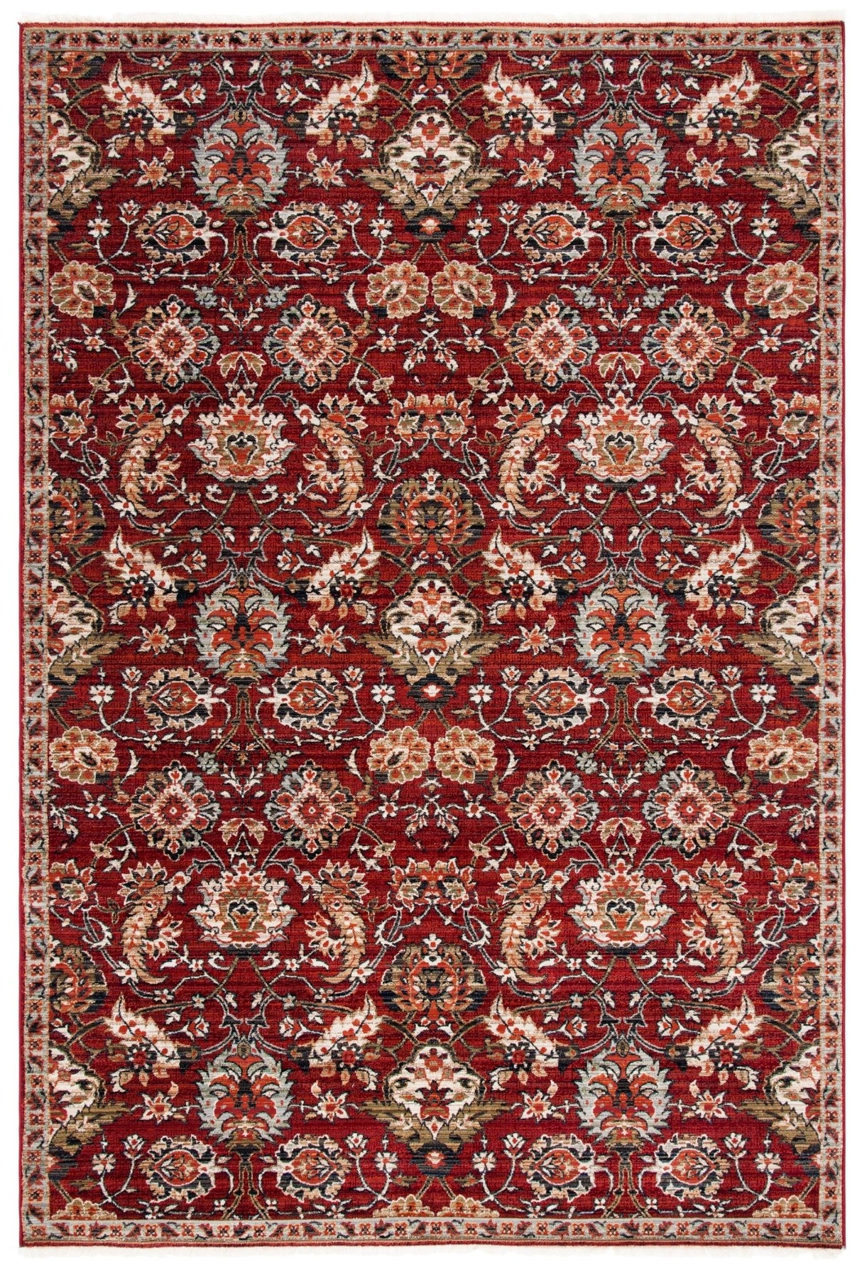 Safavieh Herat Hrt396P Rust/Ivory Rugs - Safavieh - hrt396p - 7r