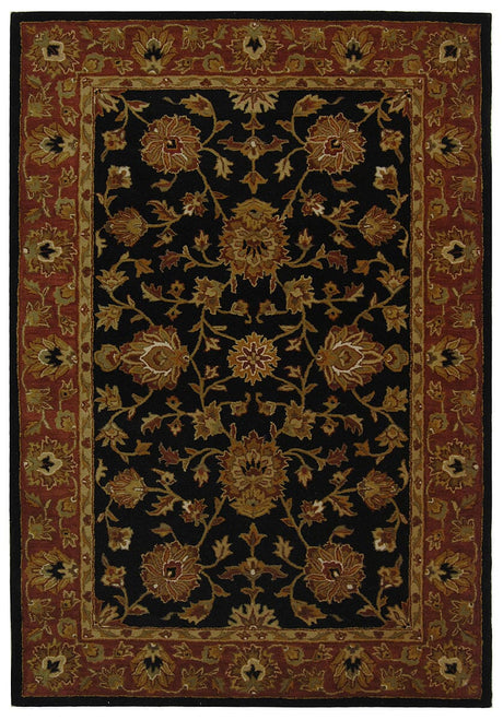 Safavieh Heritage Hg112A Black / Red Rugs - Safavieh - hg112a - 2