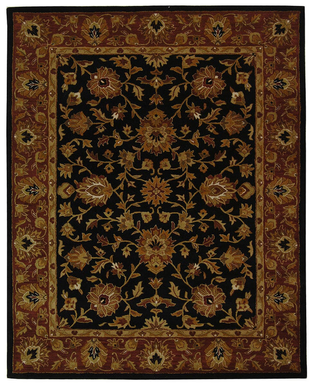 Safavieh Heritage Hg112A Black / Red Rugs - Safavieh - hg112a - 4r