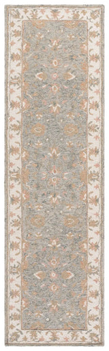 Safavieh Heritage 2'-3" x 8'-0" Rug in Grey / Ivory