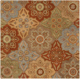 Safavieh Heritage Hg273A Multi Rugs - Safavieh - hg273a - 6sq