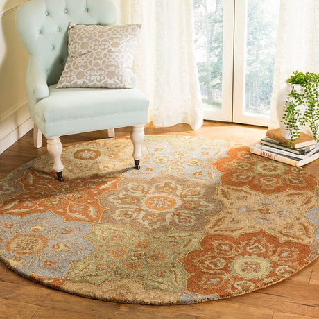 Safavieh Heritage Hg273A Multi Rugs - Safavieh - hg273a - 6sq