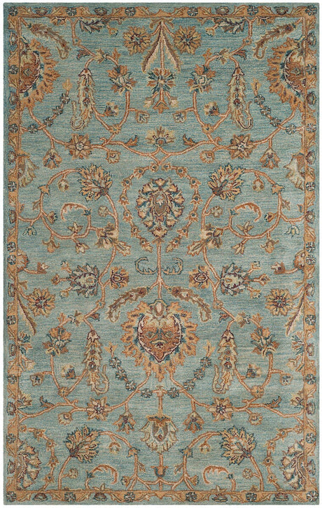 Safavieh Heritage Hg274A Light Blue / Multi Rugs - Safavieh - hg274a - 3