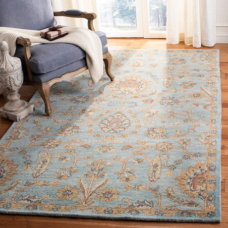 Safavieh Heritage Hg274A Light Blue / Multi Rugs - Safavieh - hg274a - 3