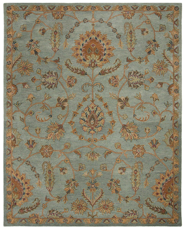 Safavieh Heritage Hg274A Light Blue / Multi Rugs - Safavieh - hg274a - 6r