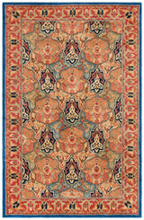 Safavieh Heritage Hg277M Blue/Red Rugs - Safavieh - hg277m - 3