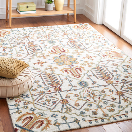 Safavieh Heritage Hg278A Ivory/Grey Rug - Safavieh - hg278a - 3