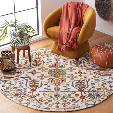 Safavieh Heritage Hg278A Ivory/Grey Rug - Safavieh - hg278a - 6r