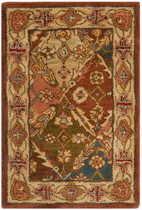 Safavieh Heritage Hg316A Beige / Beige Rugs - Safavieh - hg316a - 5ov