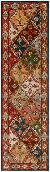 Safavieh Heritage Hg316B Green / Red Rugs - Safavieh - hg316b - 24