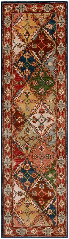Safavieh Heritage Hg316B Green / Red Rugs - Safavieh - hg316b - 24