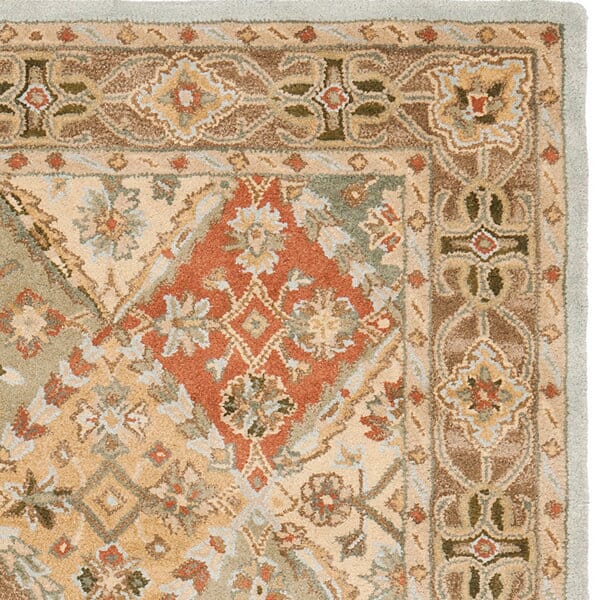 Safavieh Heritage Hg316C Light Blue / Light Brown Rugs - Safavieh - hg316c - 2